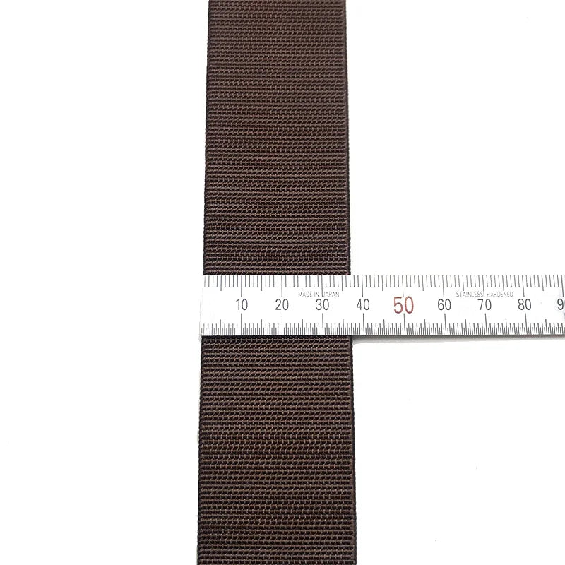 PP Полипропилен Нейлон Полестер Тўқилган Эластик Тўқув Эркаклар учун белбоғлар Зайтун Махсус 32мм 38мм Мовий Жигарранг Трикотаж Банд