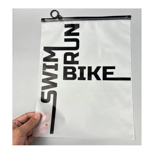 Кастом мат сиртли ПЭ зипперли, қайта ишлатиладиган зиплок пакет — кийим-бош учун мўлжалланган, лого босиш имкониятига эга совуқ кўринишли пластик қадоқлаш қопчаси.