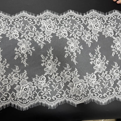 Мода нафис сўнгги каштадўзлик дантел қирраси кирпик трим гипур дантел мато