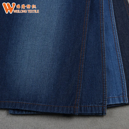 100% пахтадан тайёрланган индиго рангли джинса мата материаллари