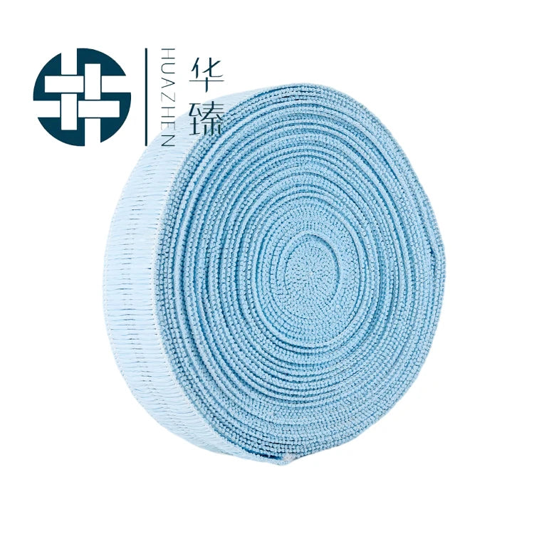 Трикотаж Эластик тўрли чизиқли бўйин чизиғи Тишли манжетлар Дантелли тасма футболка Қўллаш Тишли ёпиладиган босма тасма