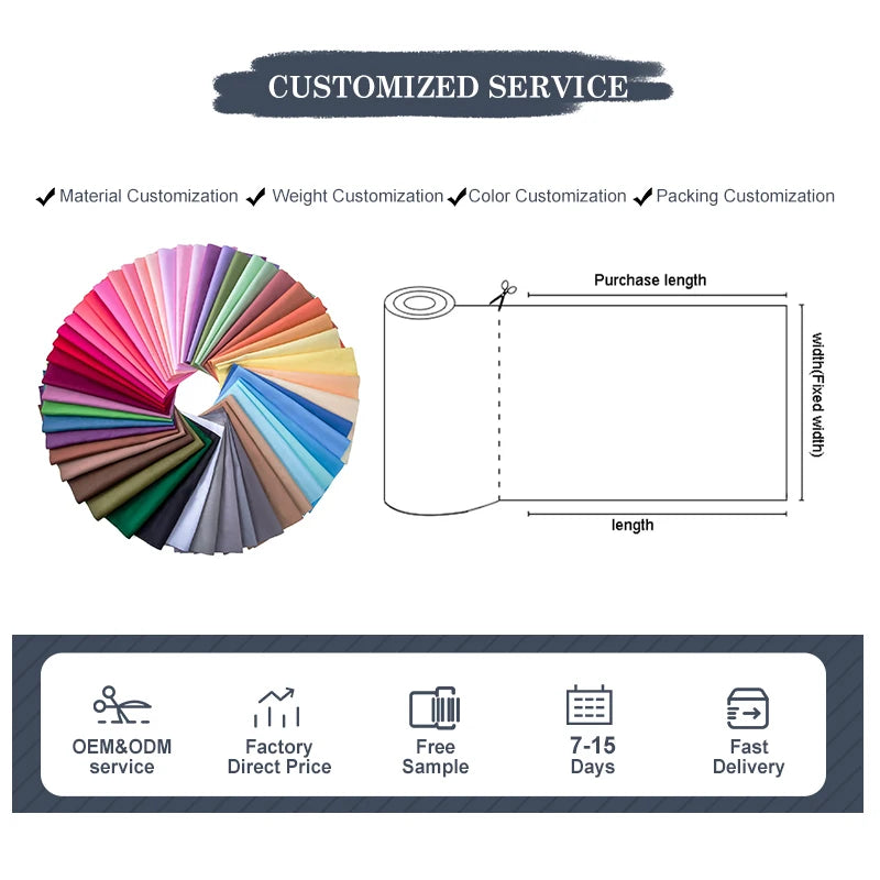 Умумий сотув учун TR саржа мослама мати — букилмайдиган, эркаклар пиджак подкладкаси, форма ва костюмлар учун полиэстер–район аралашма мато