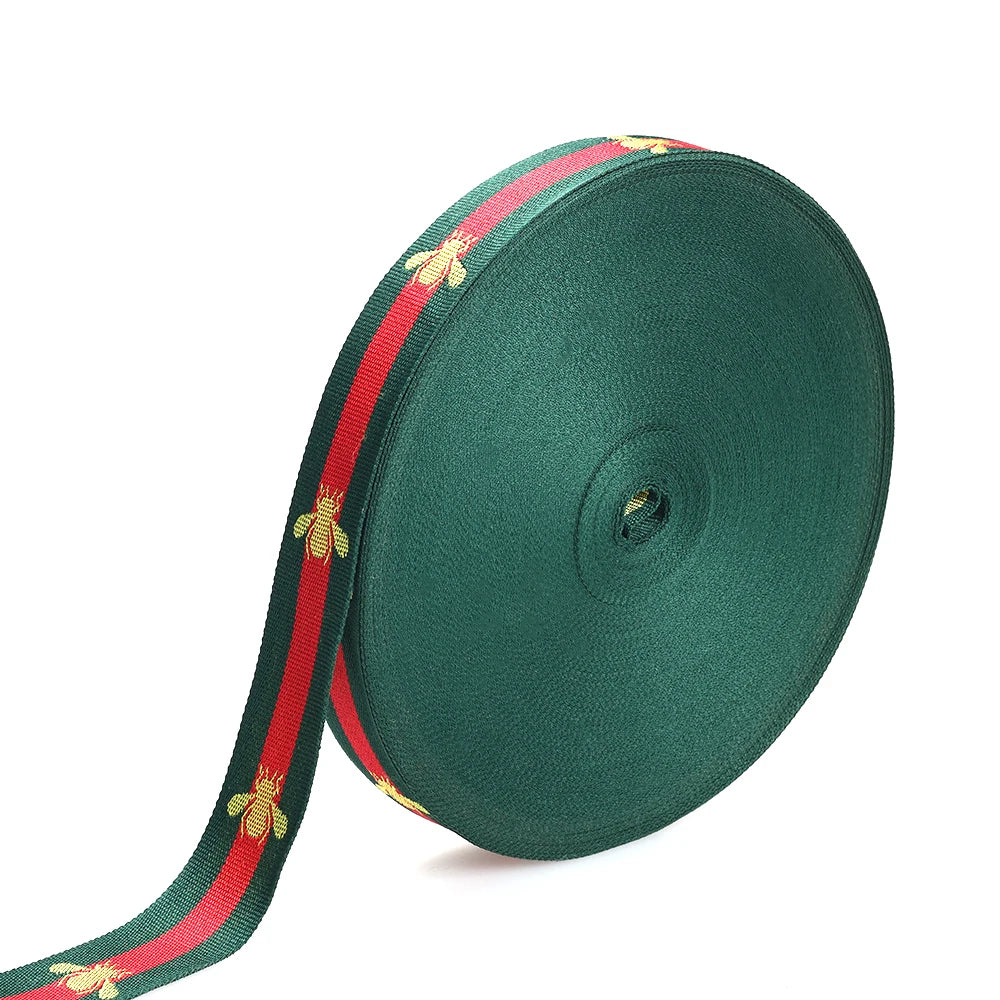 Иссиқ сотувда кийим-кечак нейлон текис тўқув учун янги махсус дизайн жаккард лентаси