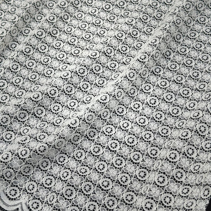 YY Янги мода гулли 70% пахта 30% нейлон  кордонли кўйлак ва болалар кийимлари учун тўлиқ гипур тўрли мато