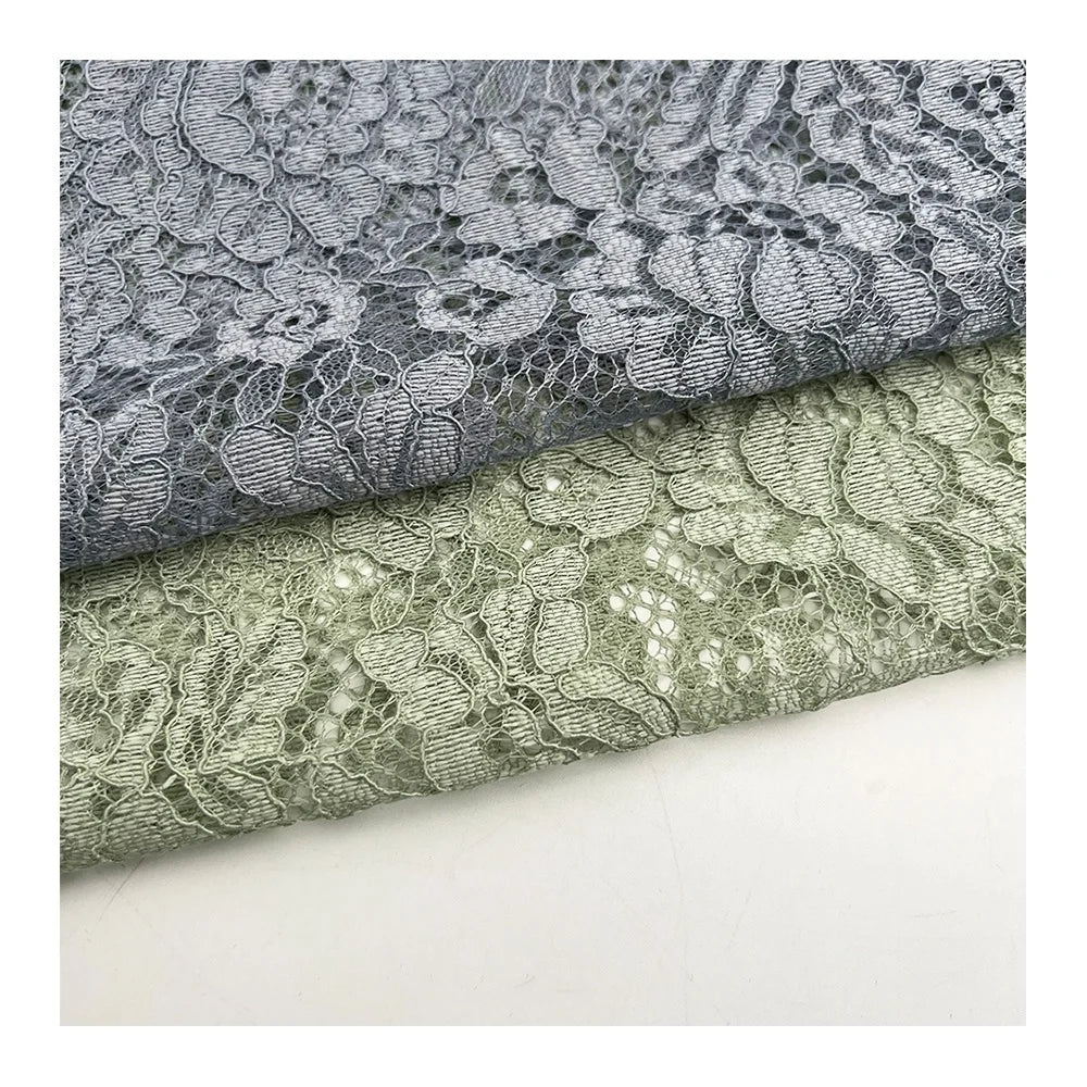 Кўп дизайнли гулли Полестер гипур Швейтсария дантел матолари либослари учун тўрлар