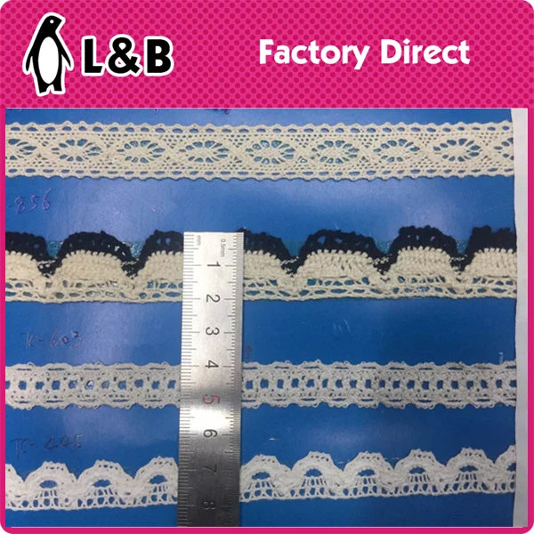 Юқори сифатли гипур дантелли трим  100% пахта дантел