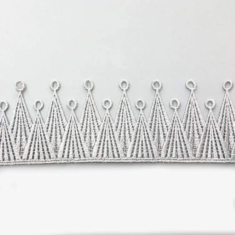 Юқори сифатли Олтин тешикли Полестер каштадўзлик Гипур тўрли трим фабрикаси Тўғридан-тўғри лента аксессуарлари Либослар Либослар Либослар