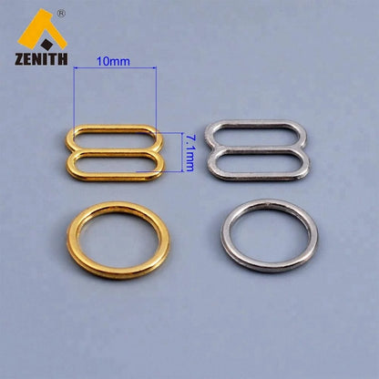 Кастом рангда тайёрланадиган руҳ қотишмасидан ясалган металл ҳалқа ва слайдерлар — KR50206 модели. Сув кийими ва лифчик бандларини созлаш учун ички кийим аксессуари сифатида ишлатилади.