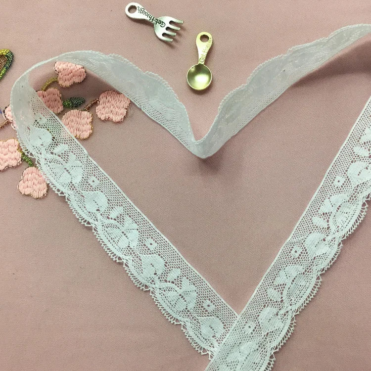 Иссиқ сотувда 2.3CM дантелли мато геометрияси гипур кимёвий дантелли пахта дантелли кийим учун тримминг