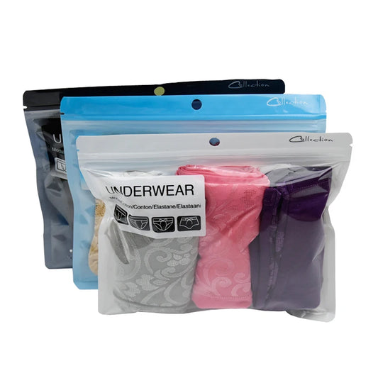 Қадоқлаш учун зипперли қопча — ички кийим ва кийим-бош учун мўлжалланган пакет