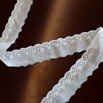 Кийим-кечак аксессуарлари учун Африка гипуре пахта тўрли каштадўзлик гуллари