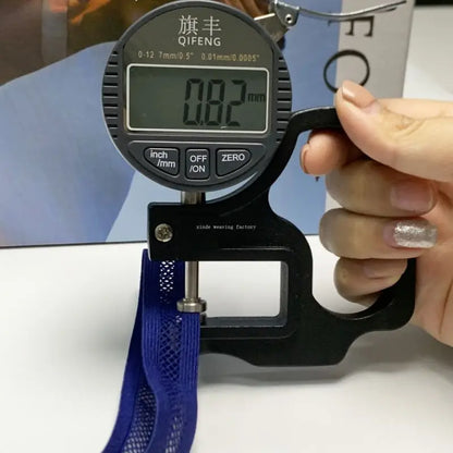 ХИНДE 1,8 см кўк рангли созланиши ипли эластик тасмали камар, сифатли тўқув маҳсулоти