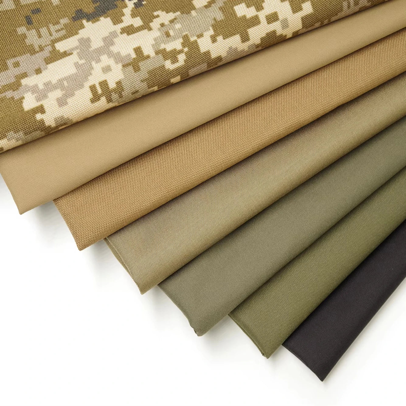 Махсус тўқилган сув ўтказмайдиган йиртиққа чидамли қаришга қарши бардошли нейлон пахта мато тактик формаси камуфляж кийим матоси