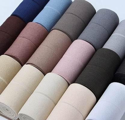 8 см Қора Оқ Эластик Биас Боғловчи Веббинг Банд Махсус Нейлон Биас Эластик Банд