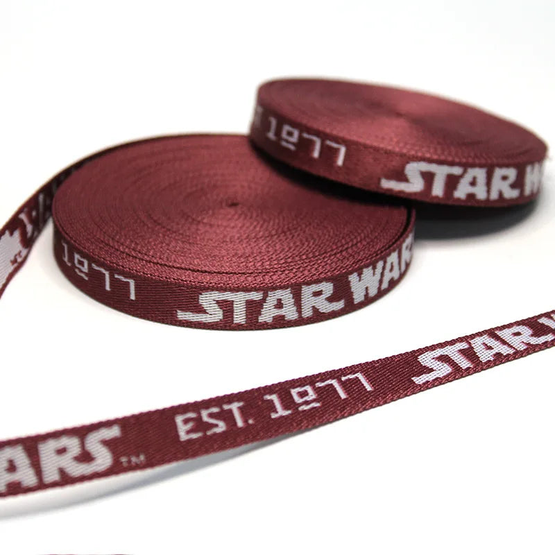 Ишлаб чиқарувчининг Полестер жаккардли босма лентаси кийим-кечак аксессуарлари учун лента тасмаси компьютер жаккардли лента