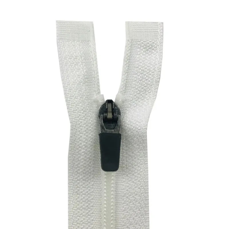 3 ва 5 рақамли очиладиган нейлон замоклар, пружинали қора резинали  sleyder билан — спорт велофутболкалар учун