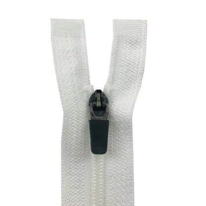 3 ва 5 рақамли очиладиган нейлон замоклар, пружинали қора резинали  sleyder билан — спорт велофутболкалар учун