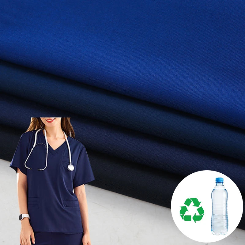 Вискоза ва полиэстер аралашмасидан тикилган юқори сифатли иш кийимлари матоси — нафас оладиган, чидамли ва узоқ хизмат қилади