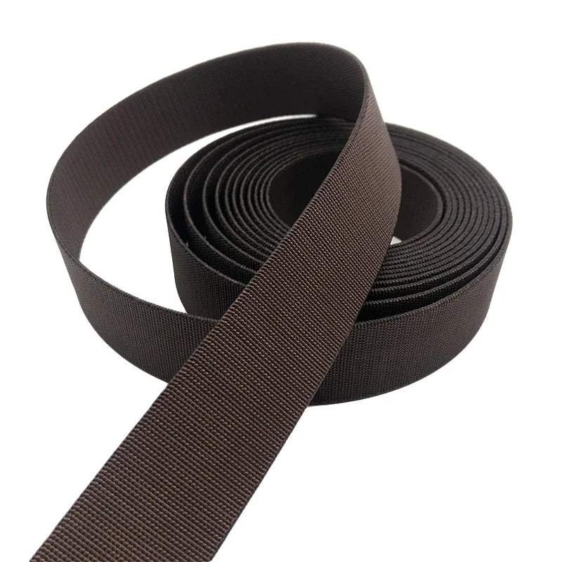 PP Полипропилен Нейлон Полестер Тўқилган Эластик Тўқув Эркаклар учун белбоғлар Зайтун Махсус 32мм 38мм Мовий Жигарранг Трикотаж Банд