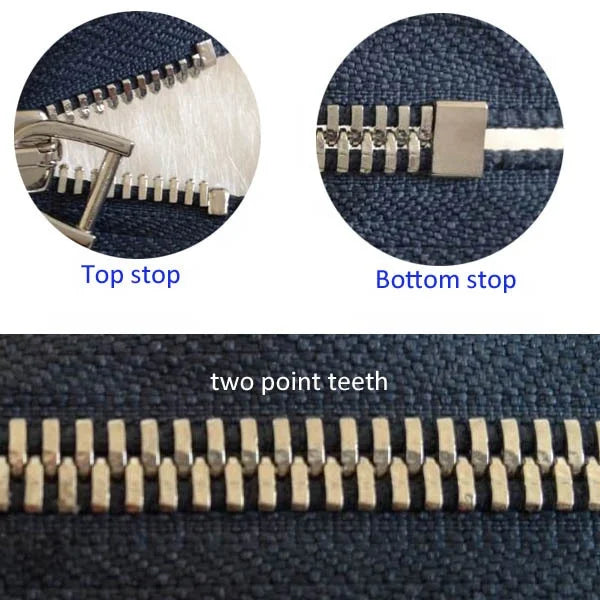 4,5 йг 4YG джинсы фермуар 25 см металл фермуар Ёпиқ узунлик ва ранг логотипи Полестер лента Джинсы ва кийимлар учун автоматик қулфлаш слайдери