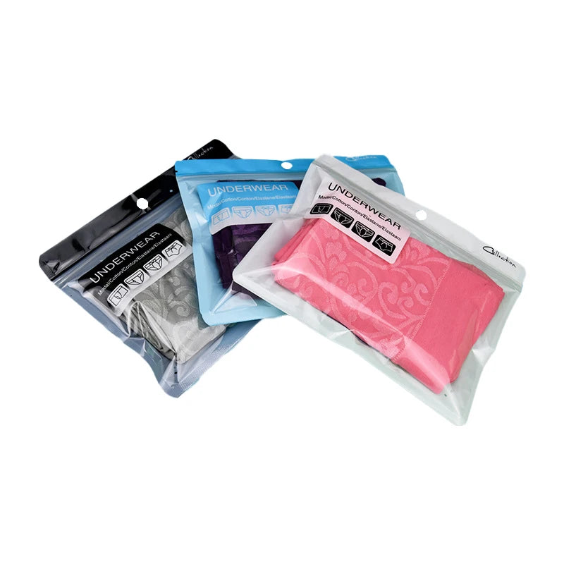 Қадоқлаш учун зипперли қопча — ички кийим ва кийим-бош учун мўлжалланган пакет