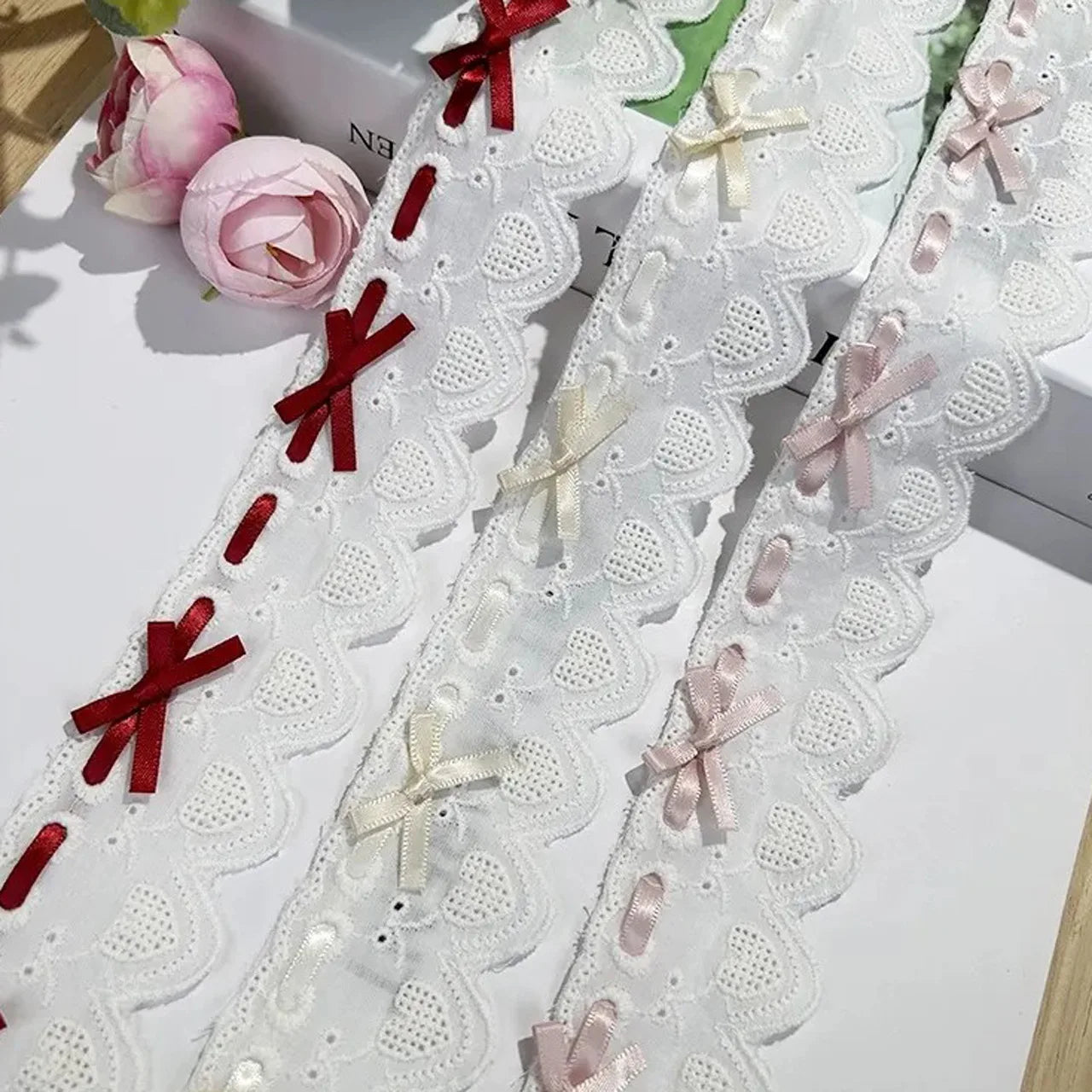 Пахта матодан тикилган камон боғичли тўр ДИЙ болалар кийими сумкаси аксессуари қўлда ишланган юбка этаклари