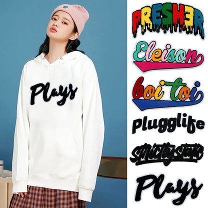 Кийимларни безаш учун юқори сифатли тикима аппликация — дизайнерлик услубида