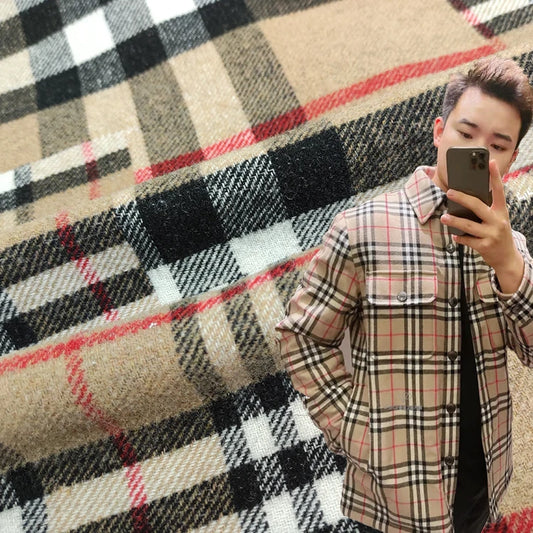 Мода жун мати — полиэстер жаккард, ипдан бўялган 400 GSM катакли нақшли мата. Эркаклар костюм ва пиджаклари учун