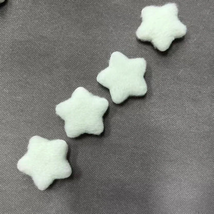 ЗСЙ 5 см беш қиррали юлдуз қўлда ишланган апликациялар болалар учун бош кийим аксессуарлари кийим тикиш ДИЙ ҳунармандчилик ямоғи