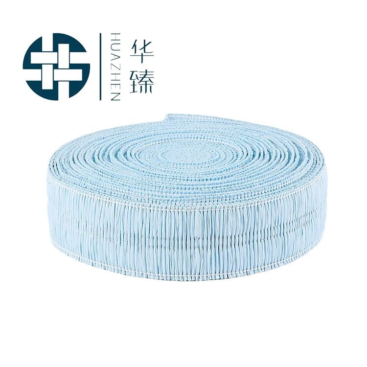 Трикотаж Эластик тўрли чизиқли бўйин чизиғи Тишли манжетлар Дантелли тасма футболка Қўллаш Тишли ёпиладиган босма тасма