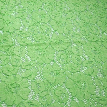 Кийим учун нейлон ва пахта гипур барглари нақшли район дантелли мато