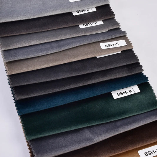 Хитой ишлаб чиқарган сув ўтказмайдиган 100% полиэстер мата — қизлар учун мўлжалланган туркча услубдаги болалар трикотаж голланд бархат (вельвет) мата, бир хил рангда бўялган