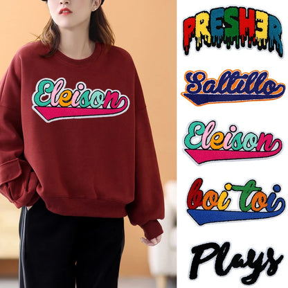 Кийимларни безаш учун юқори сифатли тикима аппликация — дизайнерлик услубида