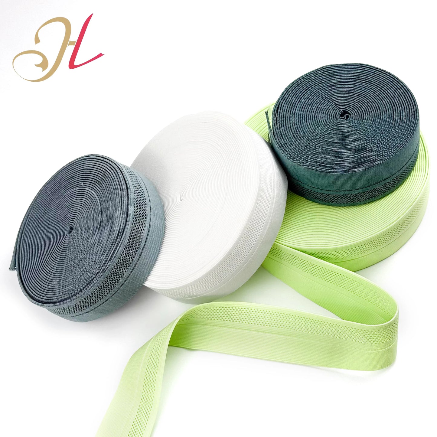 Стокга мослаштирилган кенглиги 4,2 см трикотаж Y  шаклидаги очиладиган тўрли эластик тасма спорт кийимлари учун