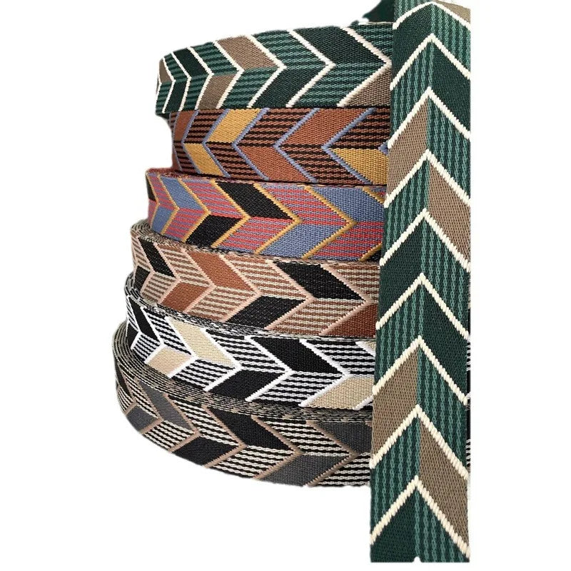 Улгуржи жаккардли Полестер тўқув сумкалар учун