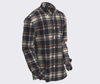 Стокдаги товар: уй кийими учун CVC (пахта-полиэстер) енгил, юмшоқ, катакли дизайнли, юзи юпқача ювилган twill тўқилган кўйлак матос