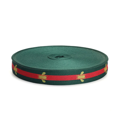 Иссиқ сотувда кийим-кечак нейлон текис тўқув учун янги махсус дизайн жаккард лентаси