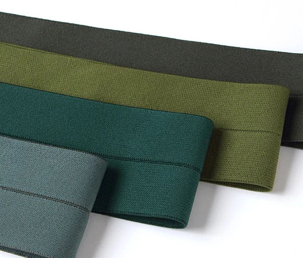 8 см Қора Оқ Эластик Биас Боғловчи Веббинг Банд Махсус Нейлон Биас Эластик Банд