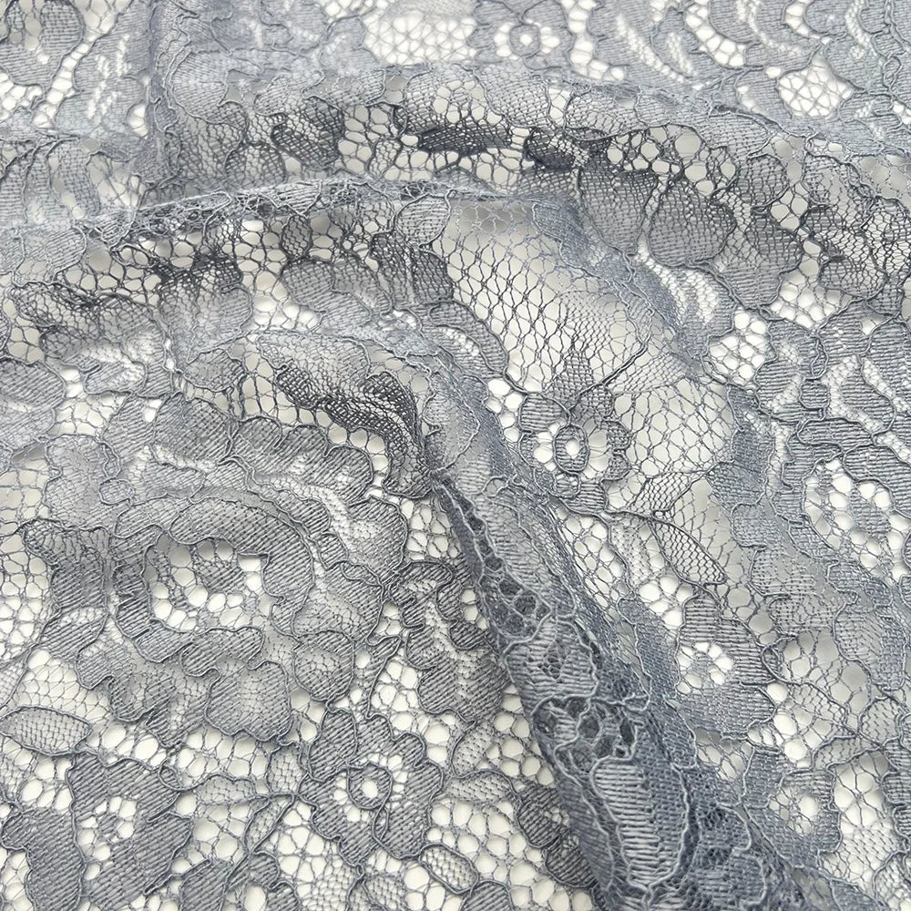 Кўп дизайнли гулли Полестер гипур Швейтсария дантел матолари либослари учун тўрлар