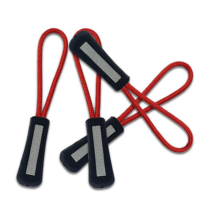 Ёруғликни акс эттирувчи нейлон замок слайдери — логотипсиз, сумка, кийим ва рюкзаклар учун мўлжалланган. Оптом буюртмалар учун мос, юқори сифатли ва функционал аксессуар