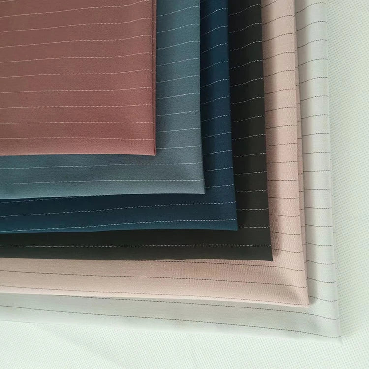 Йиғирилган ипдан тўқилган полосали костюм матоси (ORLANDO ёки GALIYANO номи билан), оғир вазнли GSM