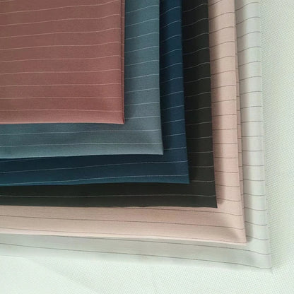 Йиғирилган ипдан тўқилган полосали костюм матоси (ORLANDO ёки GALIYANO номи билан), оғир вазнли GSM