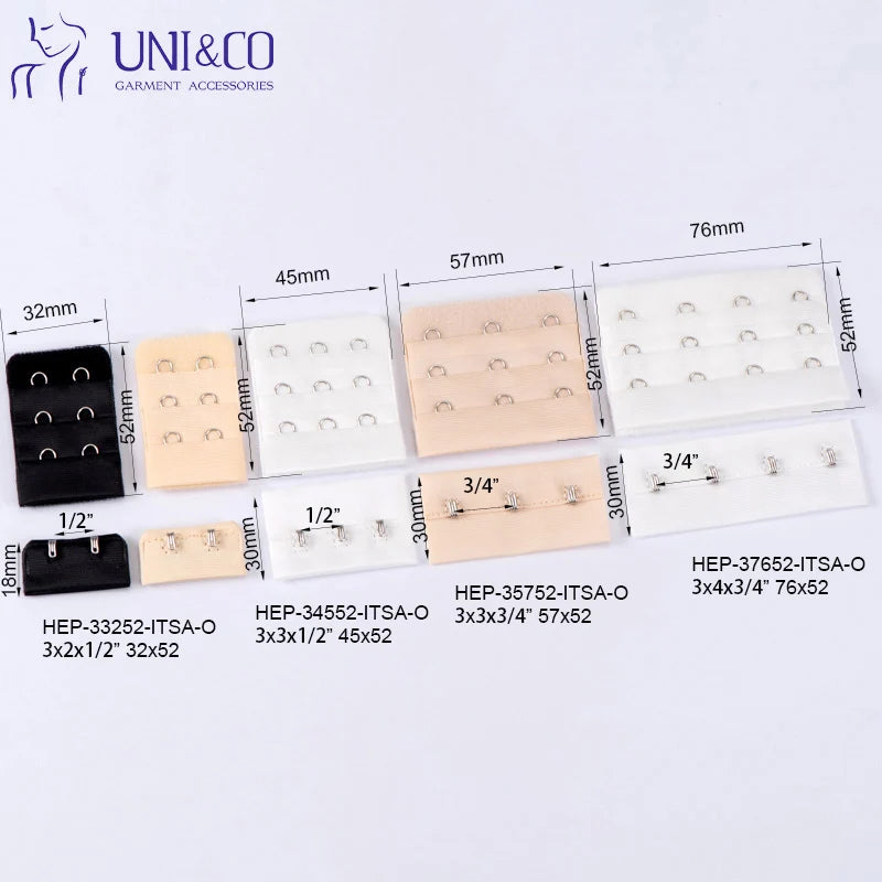 Ички кийим аксессуари — орқа томони юмшоқ қилиб ишланган ички кийим учун илгак ва қулф (hook and eye) тўплами. Полиэстердан тайёрланган ланжери учун махсус қотиргич лентаси