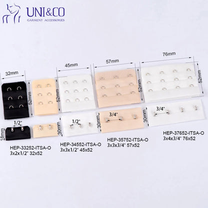 Ички кийим аксессуари — орқа томони юмшоқ қилиб ишланган ички кийим учун илгак ва қулф (hook and eye) тўплами. Полиэстердан тайёрланган ланжери учун махсус қотиргич лентаси