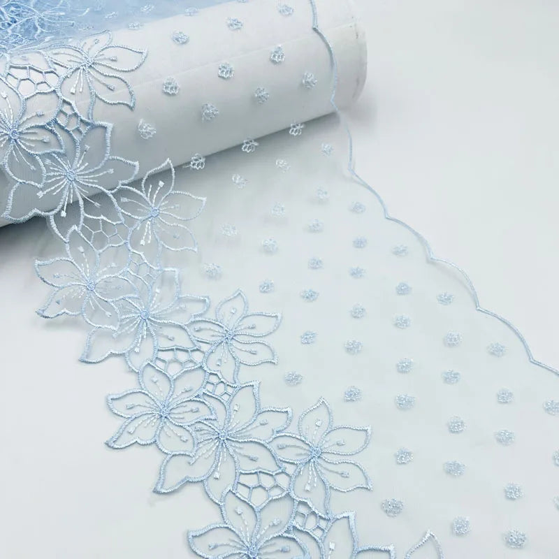 Аёллар ички кийимлари учун 19СМ классик гипур қиррали нақшли ички кийим дантел