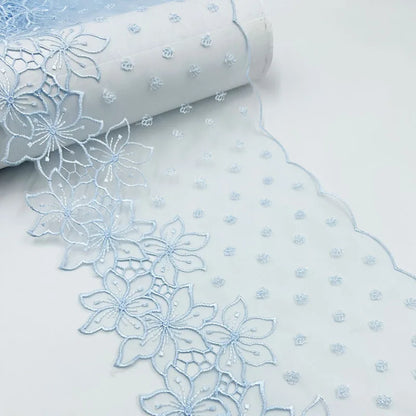 Аёллар ички кийимлари учун 19СМ классик гипур қиррали нақшли ички кийим дантел