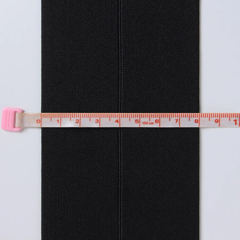 8 см Қора Оқ Эластик Биас Боғловчи Веббинг Банд Махсус Нейлон Биас Эластик Банд