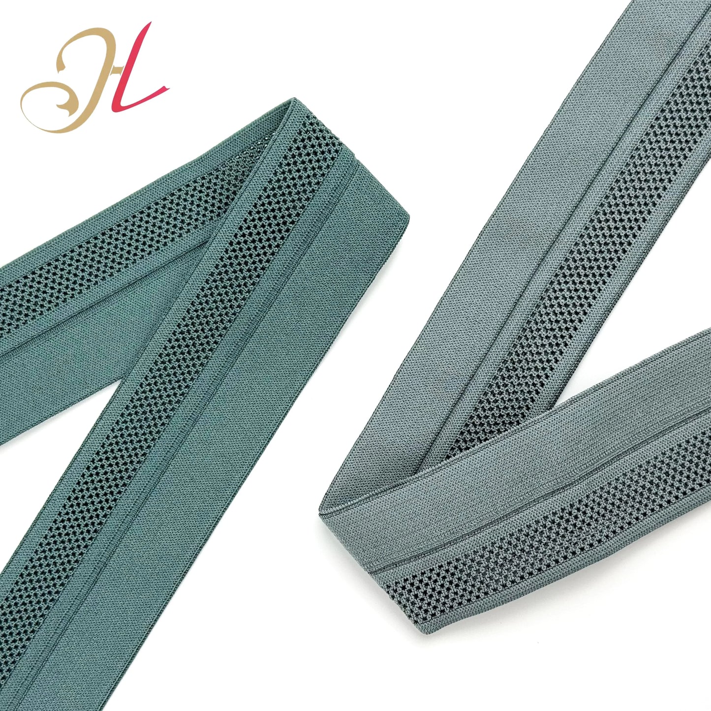 Стокга мослаштирилган кенглиги 4,2 см трикотаж Y  шаклидаги очиладиган тўрли эластик тасма спорт кийимлари учун