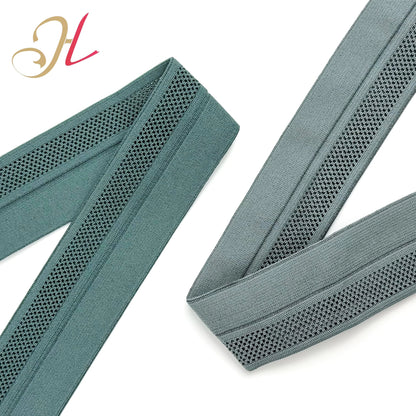 Стокга мослаштирилган кенглиги 4,2 см трикотаж Y  шаклидаги очиладиган тўрли эластик тасма спорт кийимлари учун