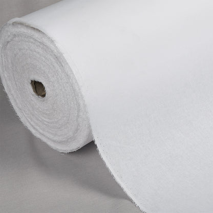 Дублерин для воротника KUBRO TEXTILE, плотность 170 г/м², цвет белый, ширина 112 см, упаковка рулон 100м.